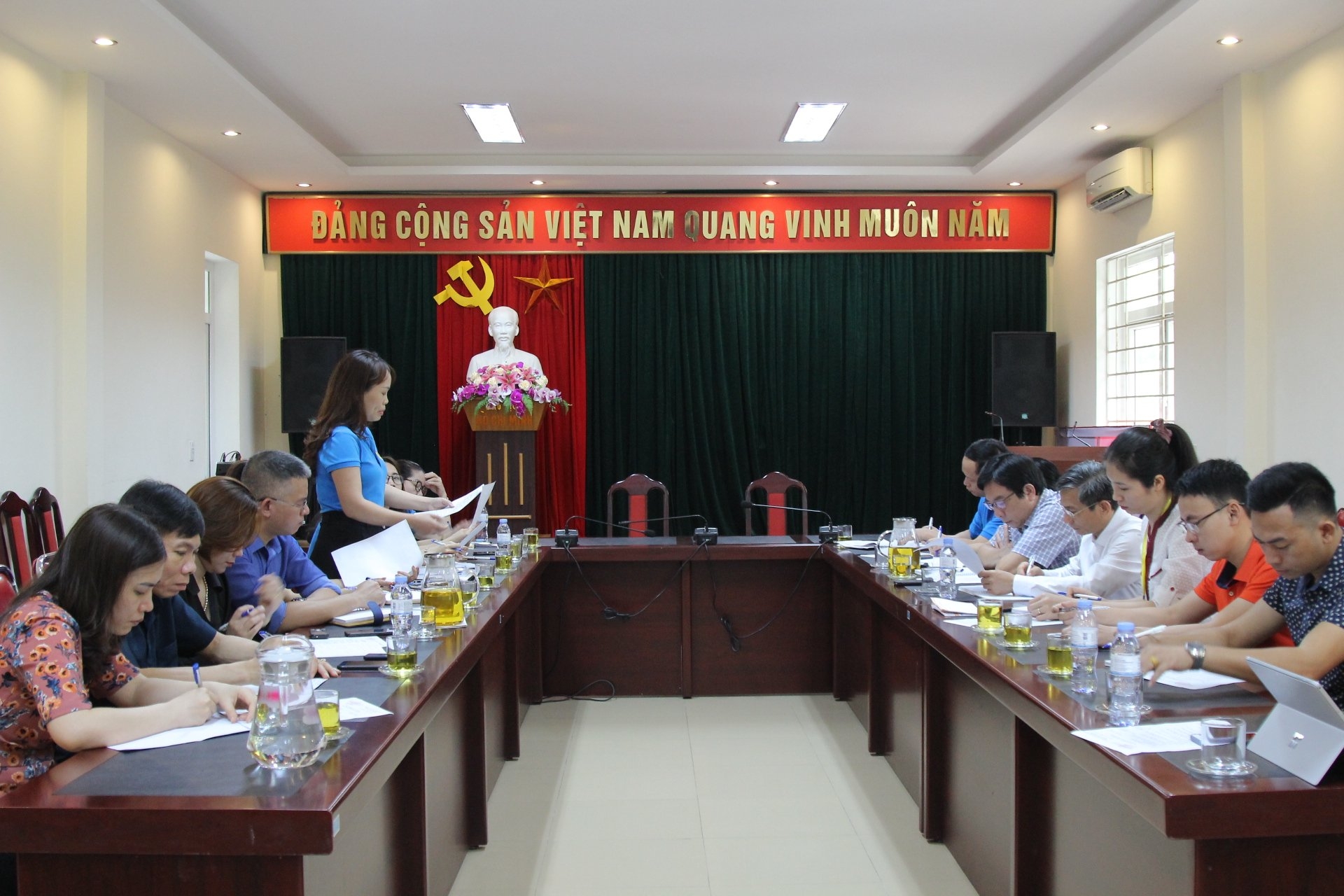 Công đoàn KKT tỉnh Nghệ An tổ chức Hội nghị triển khai Tháng Công nhân