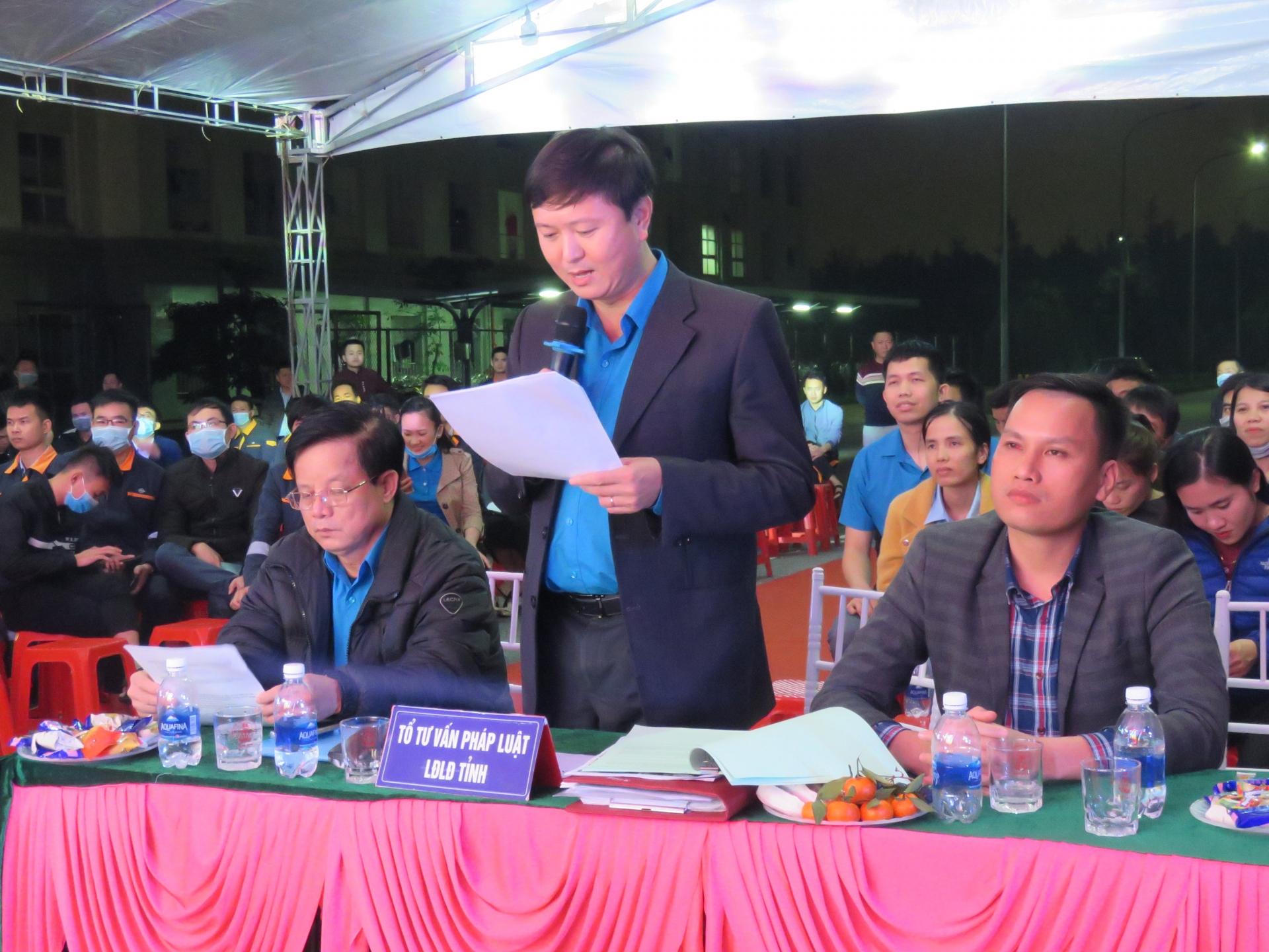 Sôi nổi chương trình truyền thông pháp luật cho CNLĐ Công ty Gang thép Hưng nghiệp Formosa Hà Tĩnh
