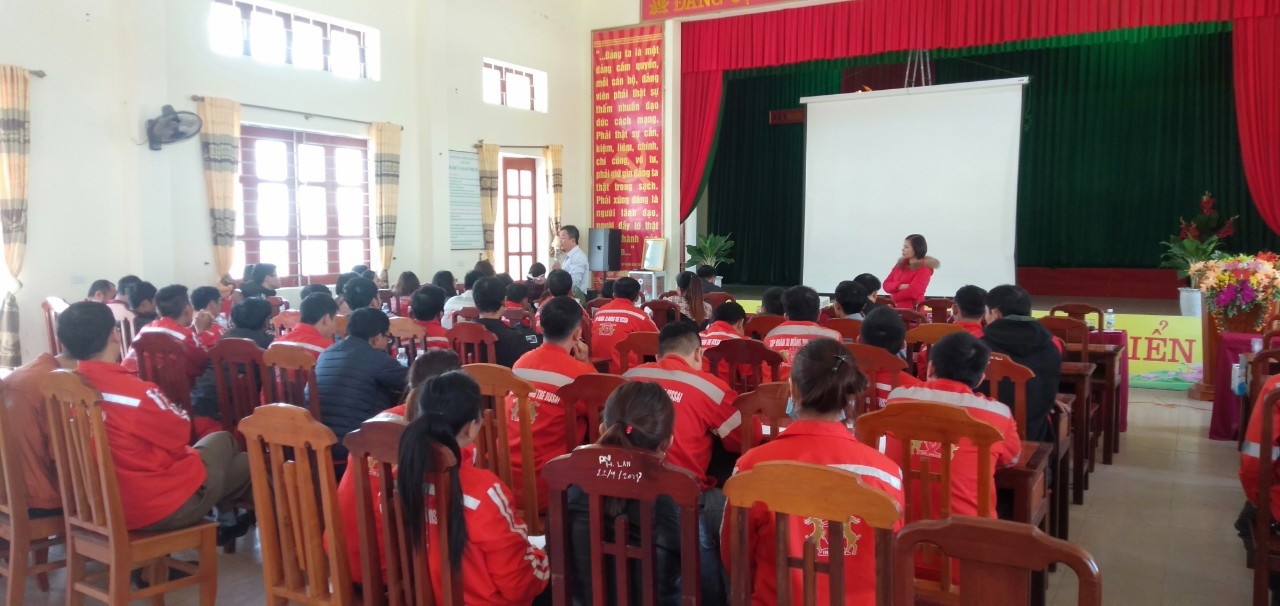 Tổ chức tập huấn pháp luật lao động cho Công ty CP Xi măng Sông Lam