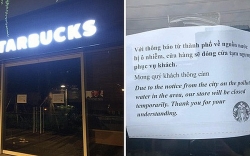Starbucks đóng nhiều cửa hàng vì ô nhiễm nguồn nước