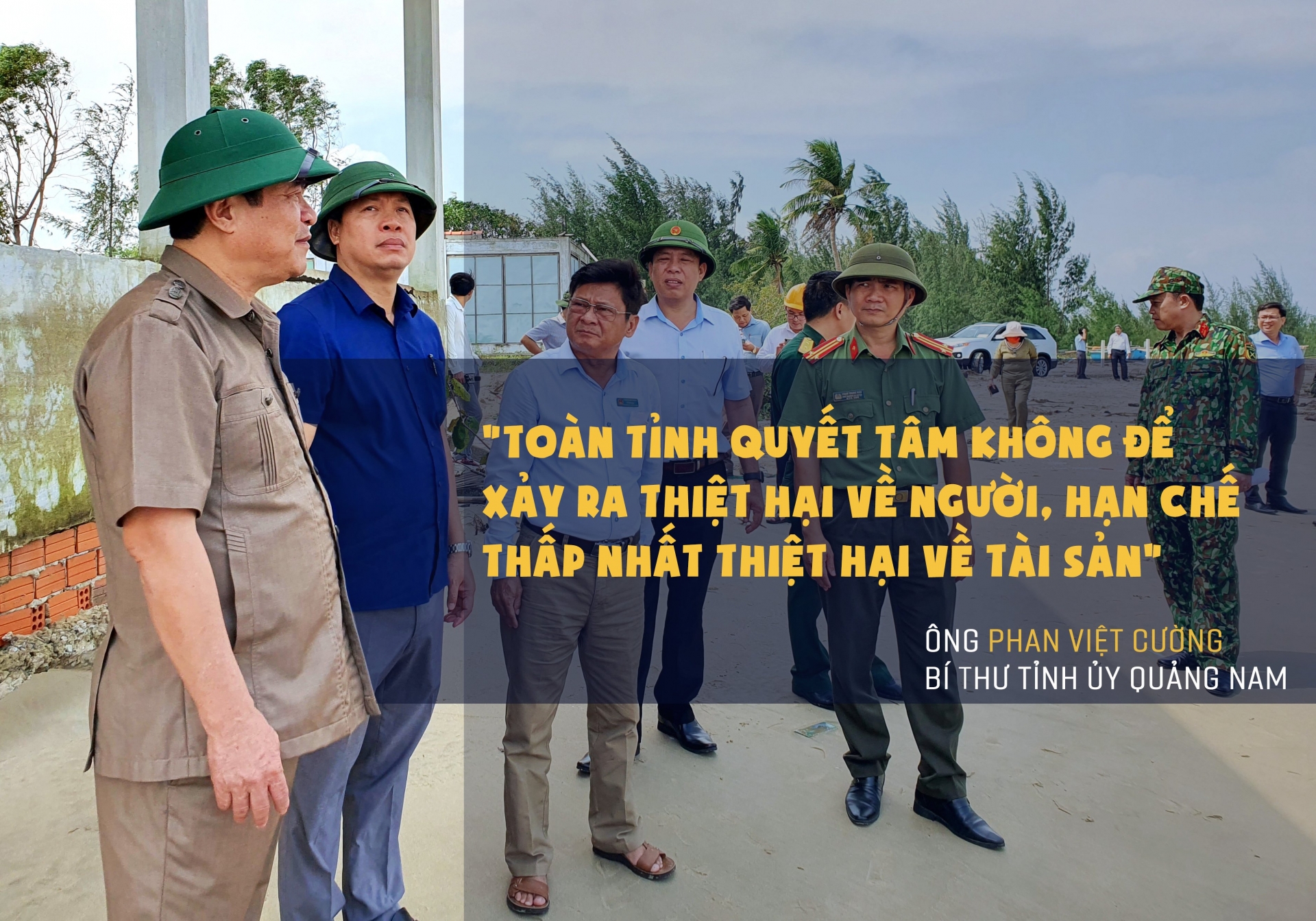 Quảng Nam:              Người dân lo đối phó với bão số 9