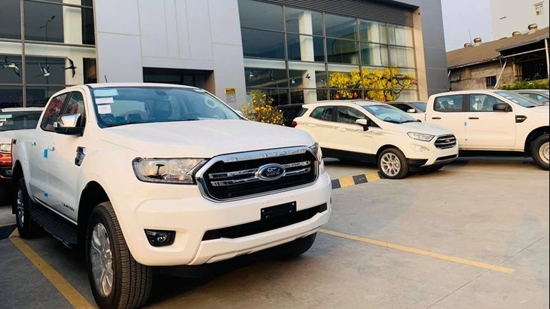 Cận cảnh Ford Ranger Limted 2020 giá 800 triệu vừa về đại lý