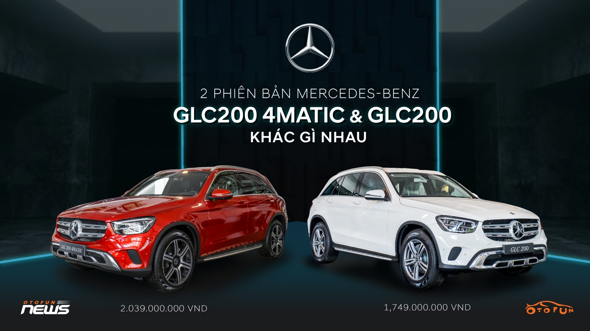 Chênh lệch gần 300 triệu đồng, Mercedes GLC200 4matic có gì hơn phiên bản GLC200?