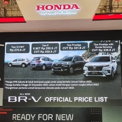 Honda BR-V 2022 ra mắt tại Indonesia với giá chỉ 440 triệu đồng