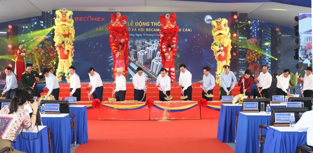 Thủ tướng Chính phủ Phạm Minh Chính tham dự lễ khởi công VSIP III