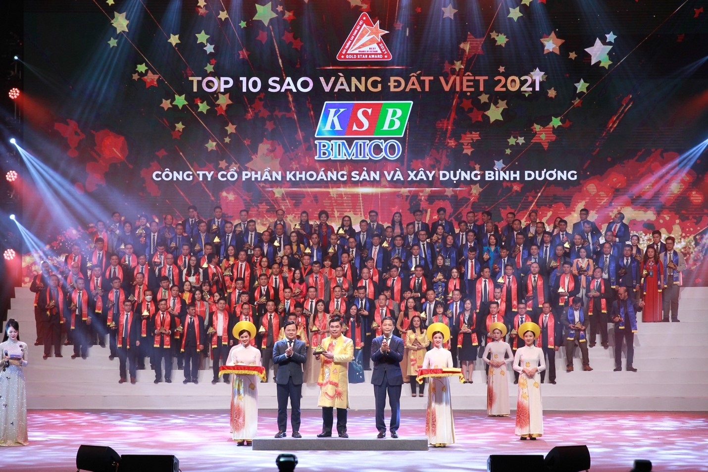KSB được vinh danh tốp 10 Sao Vàng đất Việt năm 2021 nhờ chiến lược bền vững