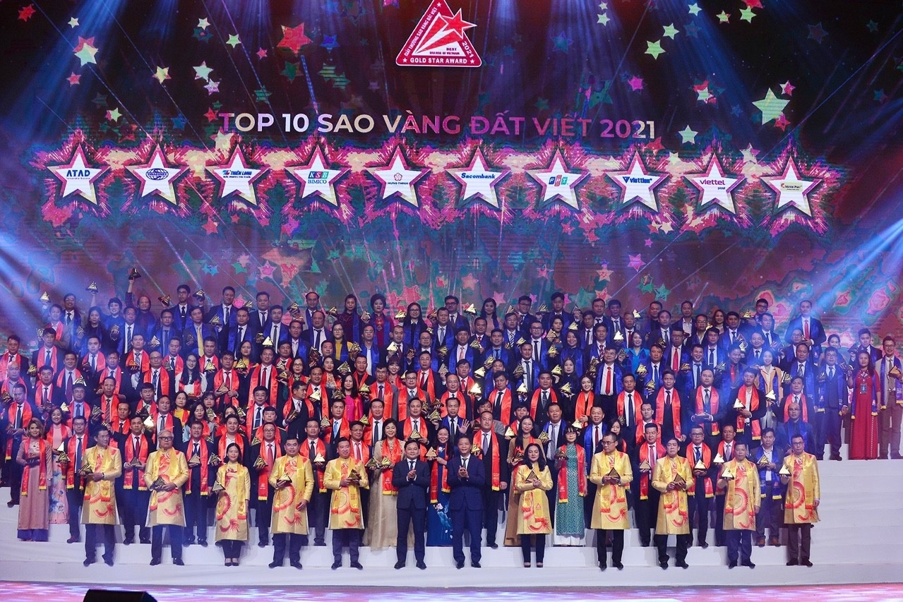 KSB được vinh danh tốp 10 Sao Vàng đất Việt năm 2021 nhờ chiến lược bền vững