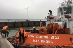 12 thuyền viên tàu Thành Công 999 bị chìm trên vùng biển Hà Tĩnh được ứng cứu