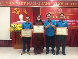 LĐLĐ huyện Lộc Hà vinh danh nhiều tập thể, cá nhân có thành tích xuất sắc