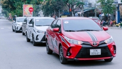 Dàn xe Toyota Vios thiết kế độc lạ diễu hành tại Nghệ An, Đồng Nai, Bình Dương
