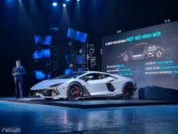 Siêu xe hybrid Lamborghini Revuelto động cơ V12 chào hàng khách Việt với giá 44 tỷ đồng