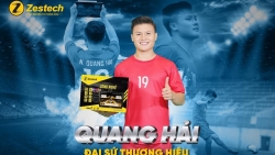 Cầu thủ Quang Hải chính thức trở thành đại sứ thương hiệu màn hình ô tô Zestech