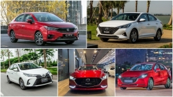 Doanh số Hyundai Accent tháng 7/2023 gần gấp đôi Toyota Vios và Honda City