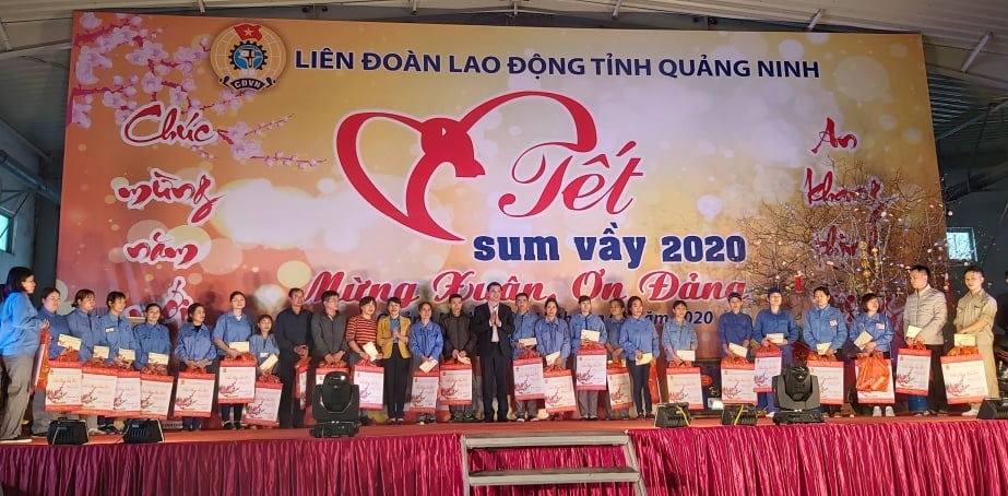 kcn cai lan quang ninh 1000 cnld tham du tet sum vay 2020 mung xuan on dang