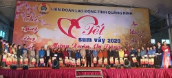 KCN Cái Lân (Quảng Ninh): 1.000 CNLĐ tham dự “Tết sum vầy 2020 - Mừng Xuân, ơn Đảng”