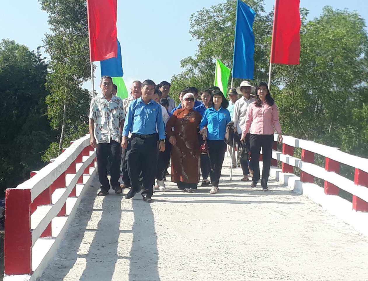 Khánh thành Cầu Kênh Xáng cụt xã Núi Voi, Tịnh Biên