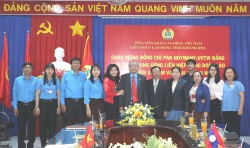 Kết quả triển khai quan hệ hợp tác giữa Tổng LĐLĐVN và TƯ Liên hiệp Công đoàn Lào