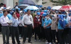 130 vụ đình công xảy ra tại TP. Hồ Chí Minh, Long An, Đồng Nai, Bình Dương và Tây Ninh