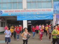Thông tin Công ty PouYuen Việt Nam cắt giảm công nhân lâu năm là không đúng!