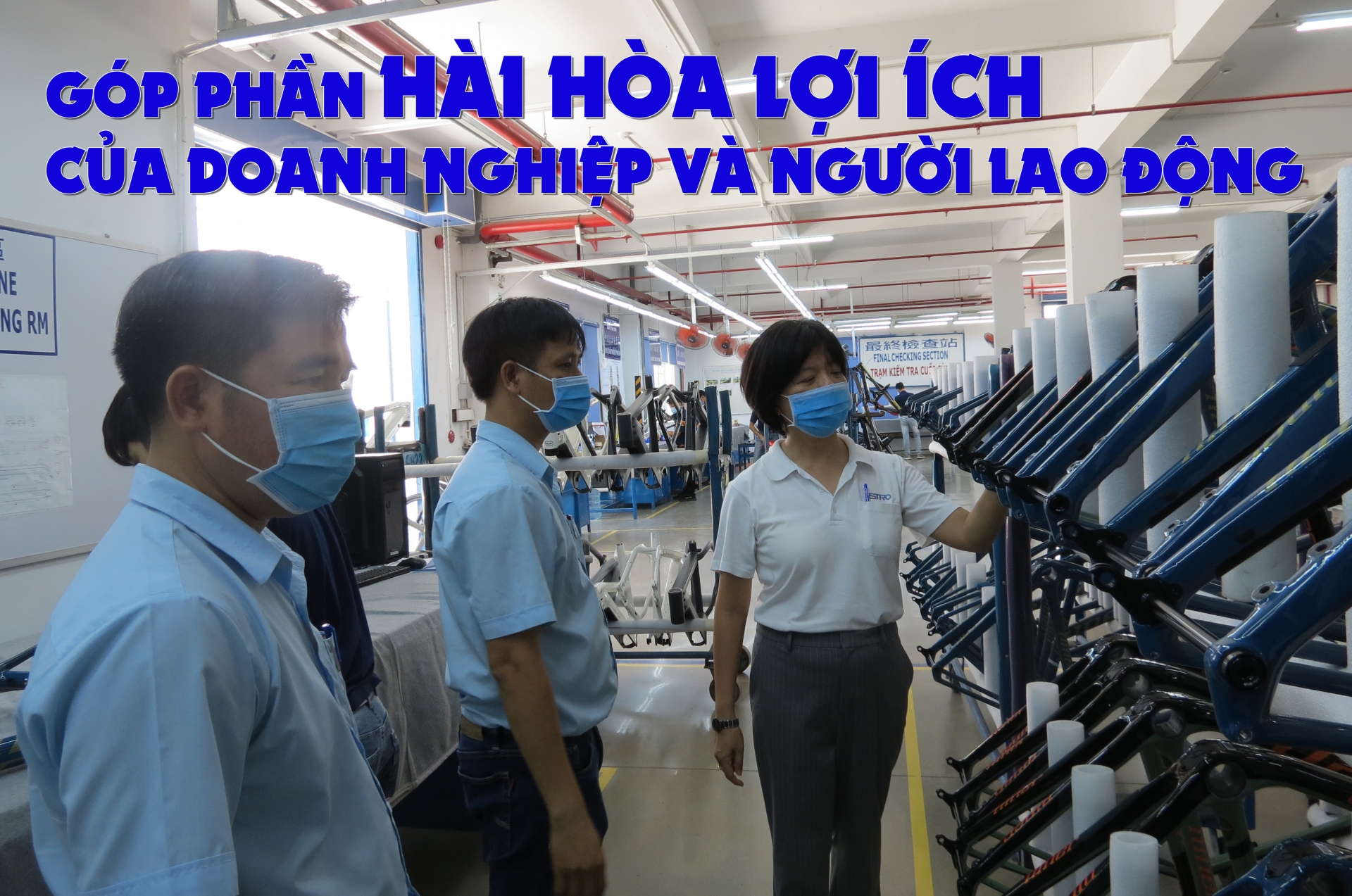 Tổ chức Đảng góp phần làm hài hòa lợi ích của chủ doanh nghiệp và người lao động