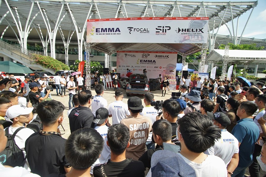 Sôi nổi giải thi đấu âm thanh xe hơi chuyên nghiệp EMMA Việt Nam 2022