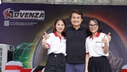 Advenza thu hút khách tham quan tại sự kiện Xếp xe kỷ lục hình bản đồ Việt Nam