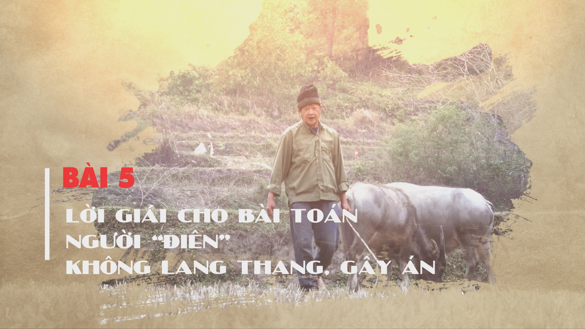 Bài 5: Lời giải cho bài toán người “điên” không lang thang, gây án