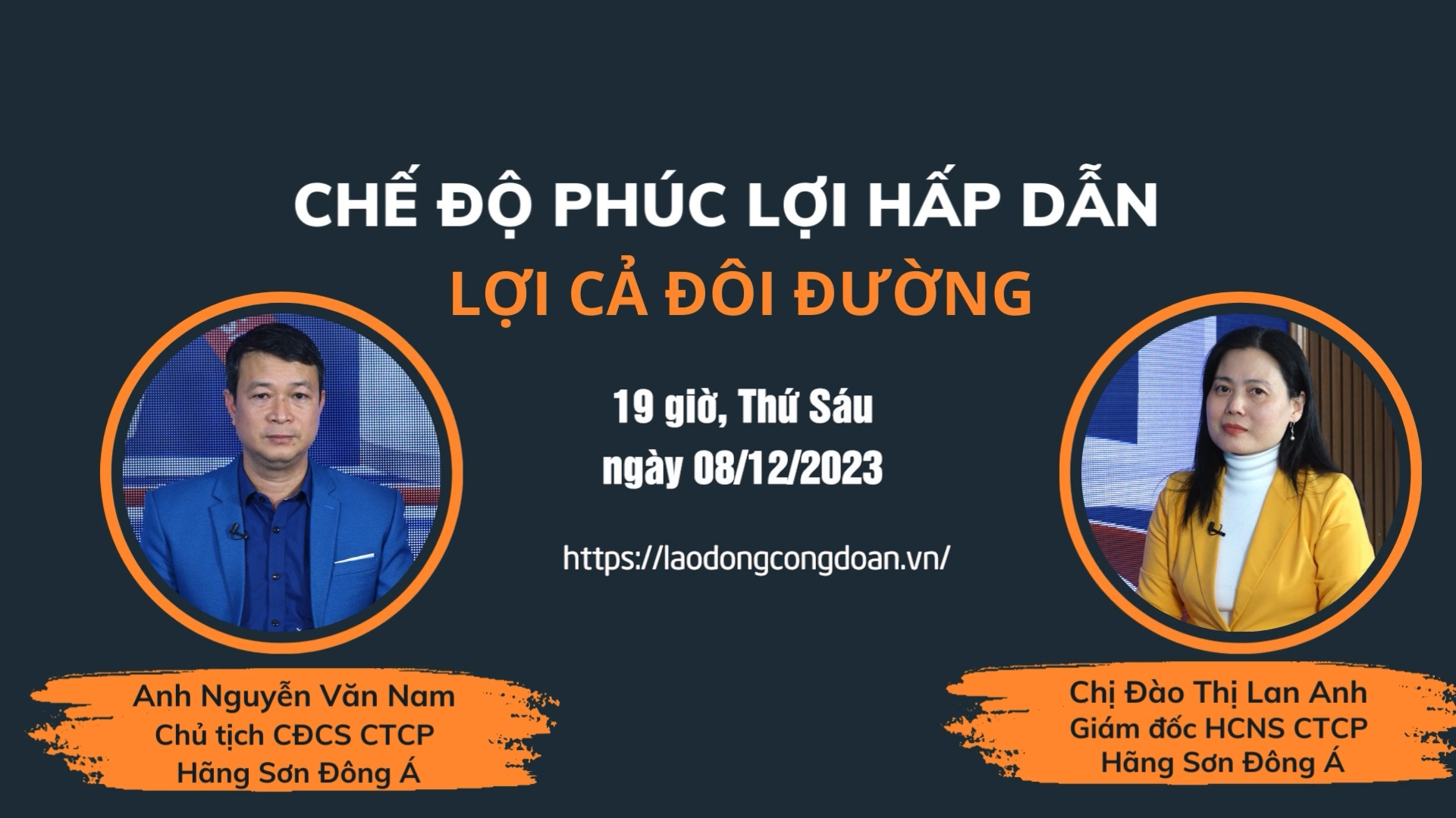 Đón xem Talk Bàn Phúc lợi số 6: Chế độ phúc lợi hấp dẫn: Lợi cả đôi đường