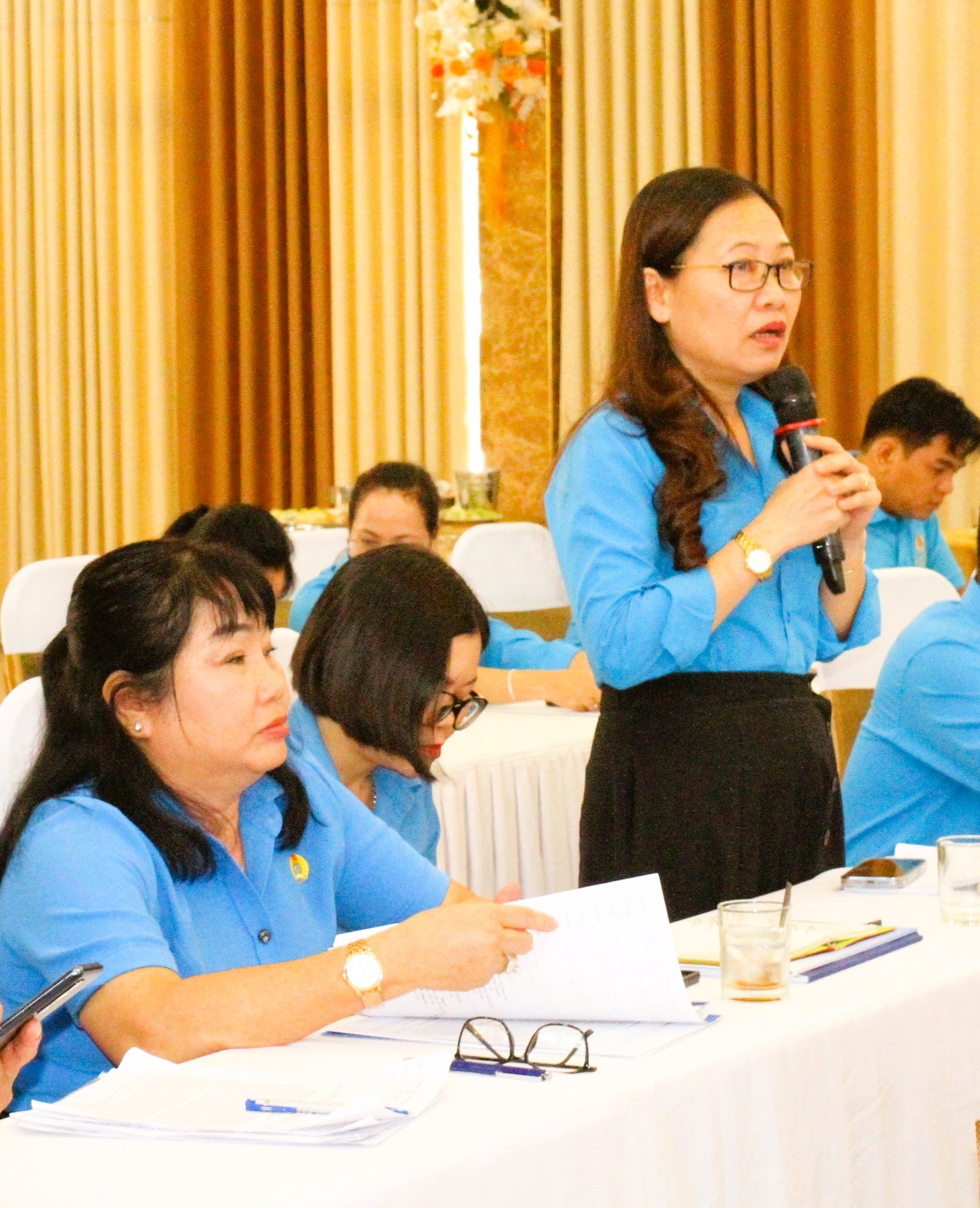 Đồng chí Bùi Thị Ngọc Trang tham dự Hội nghị sơ kết 5 năm thí điểm Mạng lưới Công đoàn các KCN giai đoạn 2018 – 2023 tại TP.Huế ngày 2/7/2024