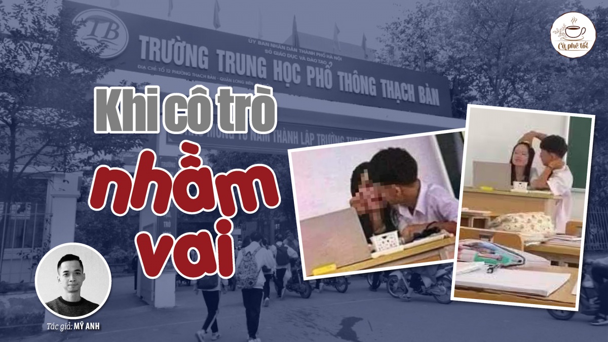 Cà phê tối: Khi cô trò “nhầm vai”