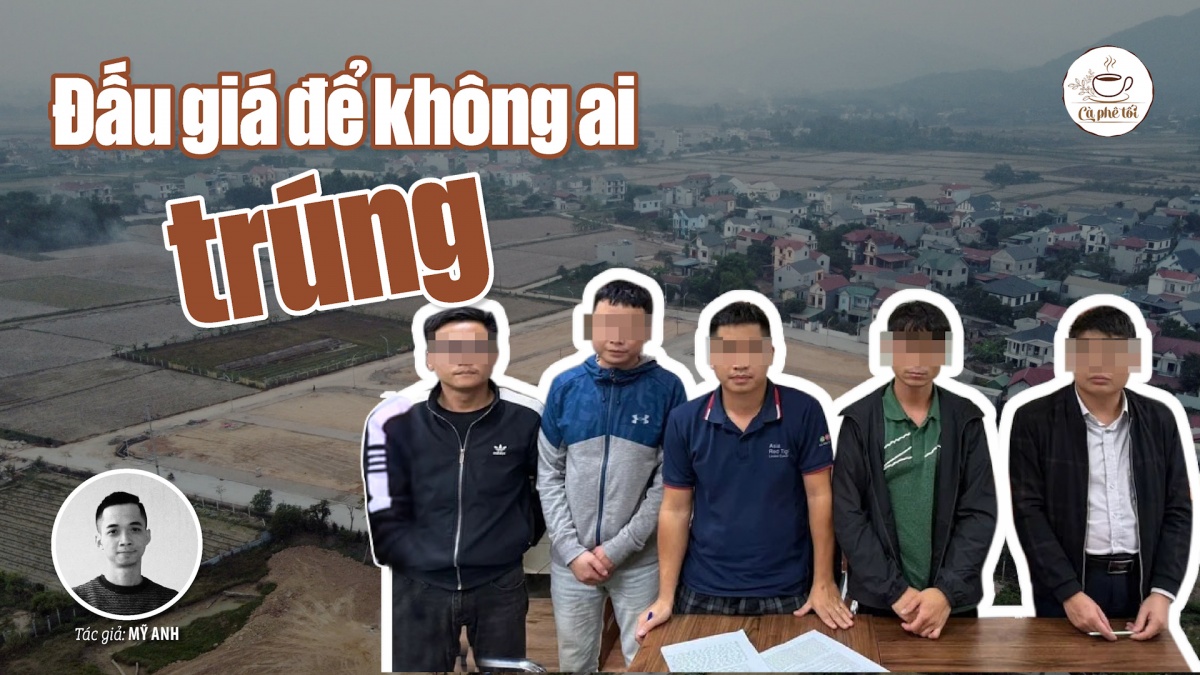 Đấu giá để không ai trúng