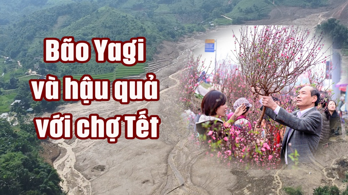 Bão Yagi và hậu quả với chợ Tết