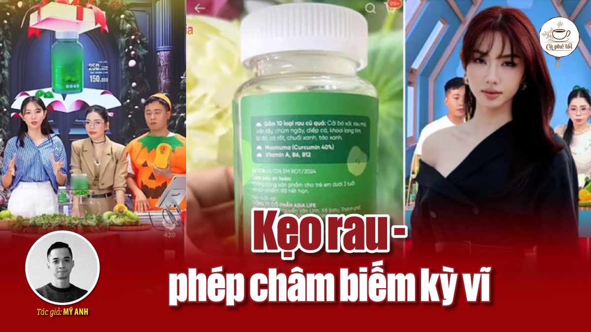 Kẹo rau - phép châm biếm kỳ vĩ